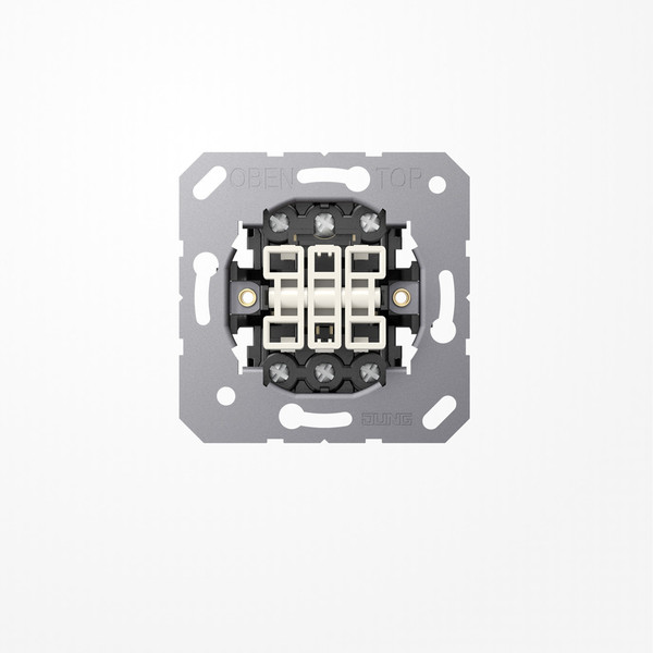 Jung 5306EU Wippschalter 3fach 10 AX 250 V~, Universal Aus-Wechsel