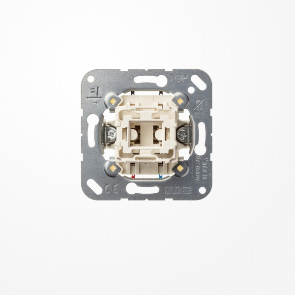 Jung 534U Taster, 1-pol. Schließer mit separaten Meldekontakten für Lampen