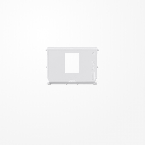 Jung 54-15WE Montage-Einsatz, 1fach, 110 Connect, RJ 45 System, geschirmt