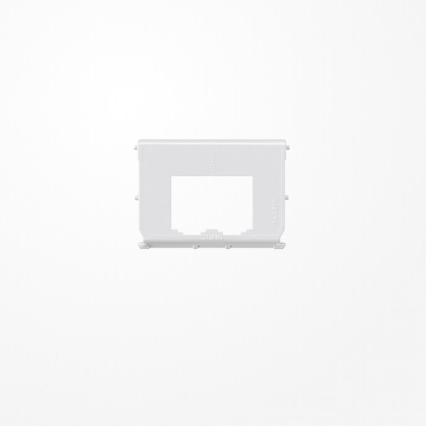 Jung 54-2BTR Montage-Einsatz, für 2 Einzelmodule 8 (8), für 2 Einzelmodule 8 (8) E-DATmodul, RJ 45 System, geschirmt, METZ CONNECT (BTR) Nr. 130910-i, Cat. 6