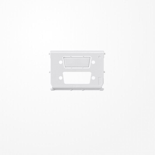 Jung 54-2D15 Montage-Einsatz, 2fach, für 2 Buchsen-Stecker, D-Subminiatur, 15-polig