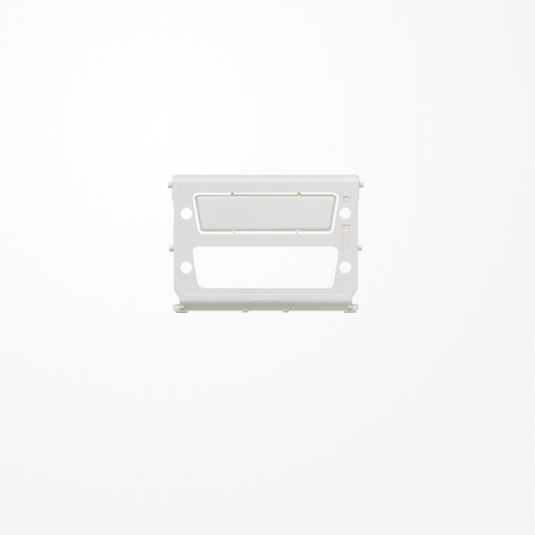 Jung 54-2D25 Montage-Einsatz, 2fach, für 2 Buchsen-Stecker, D-Subminiatur, 25-polig