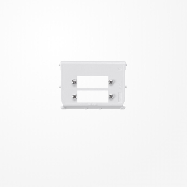 Jung 54-2SC Montage-Einsatz, 2fach, für 2 Duplex-Kupplungen