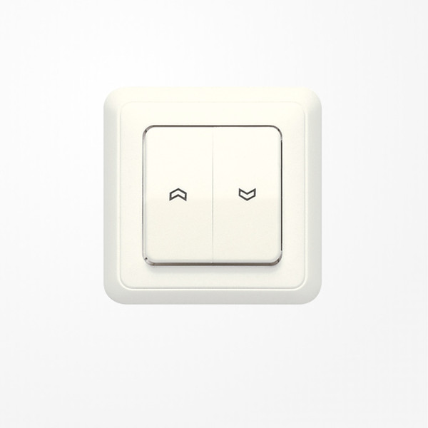 Jung 5560-5P Wippe, mit Pfeilsymbolen, Duroplast, ST 550, weiß