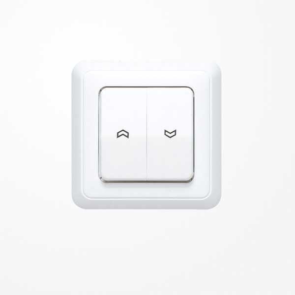 Jung 5560-5PWW Wippe, mit Pfeilsymbolen, Duroplast, ST 550, alpinweiß