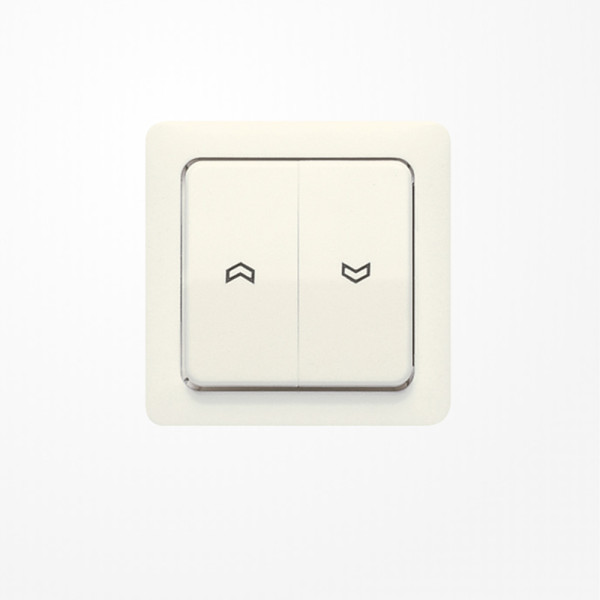 Jung 5561-5P Wippe, mit Pfeilsymbolen, Duroplast, ST 550, weiß