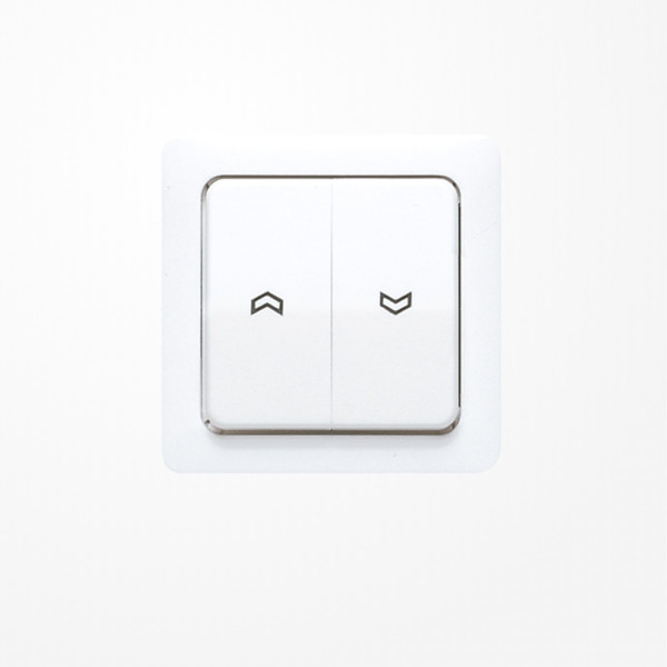 Jung 5561-5PWW Wippe, mit Pfeilsymbolen, Duroplast, ST 550, alpinweiß