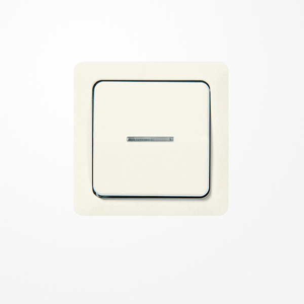 Jung 5561KO5 Wippe mit Lichtleiter, Duroplast, ST 550, weiß