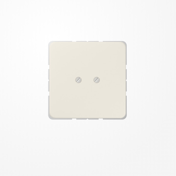 Jung 561B Blind-Abdeckung (geschraubt), Duroplast, Serie CD, weiß
