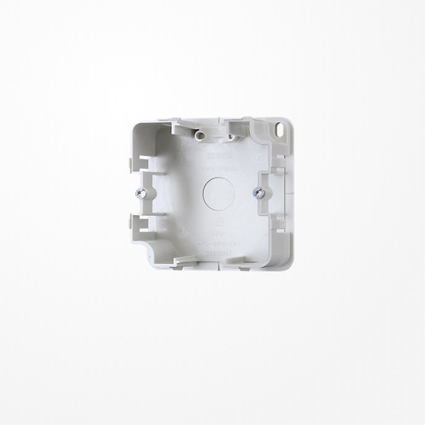 Jung 581A Montagegehäuse für Aufputz-Kappen 1fach