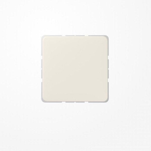 Jung 594-0 Blind-Abdeckung (gerastet), Thermoplast, Serie CD, weiß