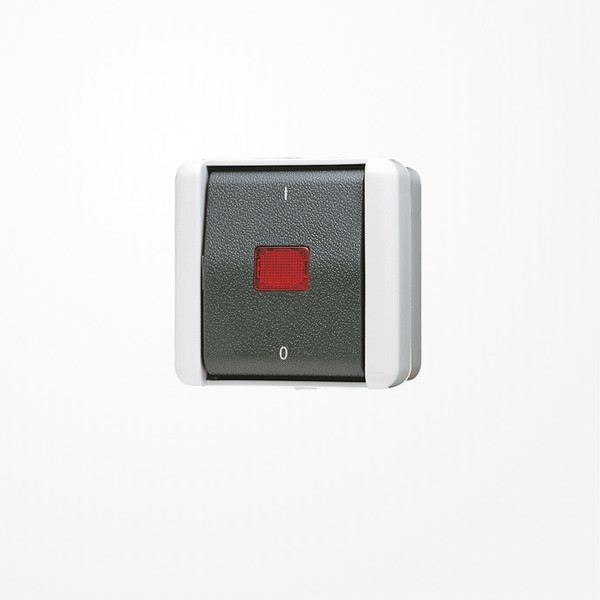 Jung 803KOW Wipp-Kontrollschalter, Aus 3-pol.,  AX 400 V ~, IP 44, WG 800