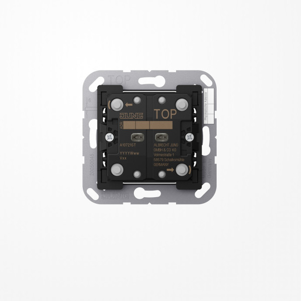 Jung A10721ST KNX Taster Standard 2fach, F10, Secure, Serie AS/A