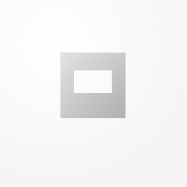 Jung A1569USBAL Abdeckung für USB-Ladegerät, (gerastet), Serie A, aluminium