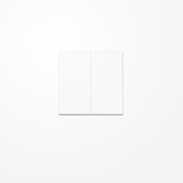 Jung A1702WW LB-Management Taster 2fach, Duroplast, Serie A, alpinweiß