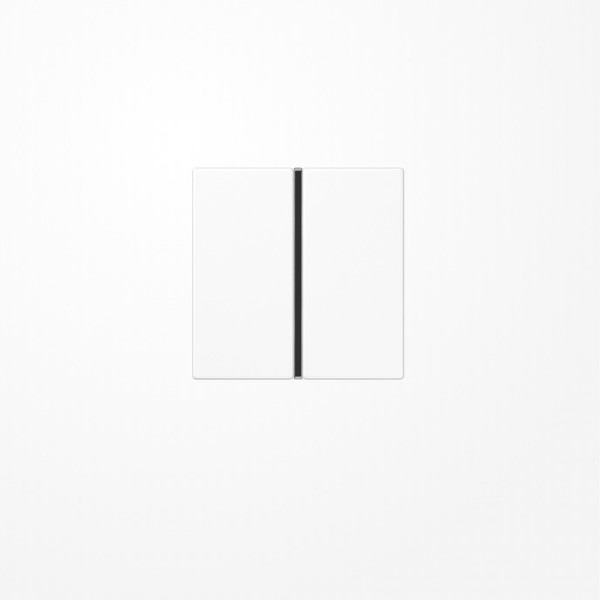 Jung A401TSAWW Tastensatz 1fach, F40, Serie AS/A, alpinweiß