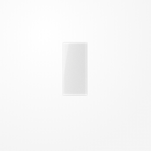 Jung A50NA Transparente Abdeckung mit Einlage 1fach, F50, Serie A, transparent