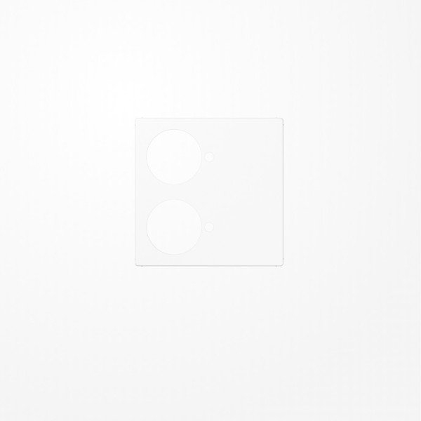 Jung A527.202WW Abdeckung für Zettler VarioLine, Serie 127.xxx Ruftaster, Anwesenheitstaster, Serie AS/A, alpinweiß