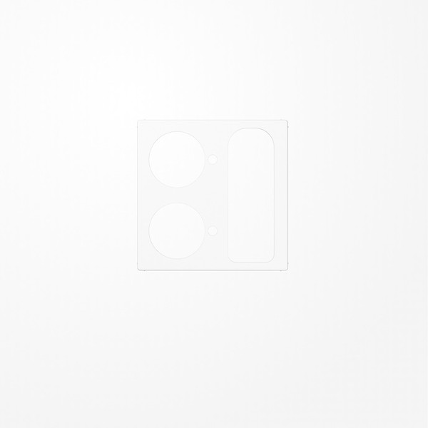 Jung A527.252WW Abdeckung für Zettler VarioLine, Serie 127.xxx Ruftaster, Abstelltaster, Universalsteckvorrichtung, Serie AS/A, alpinweiß