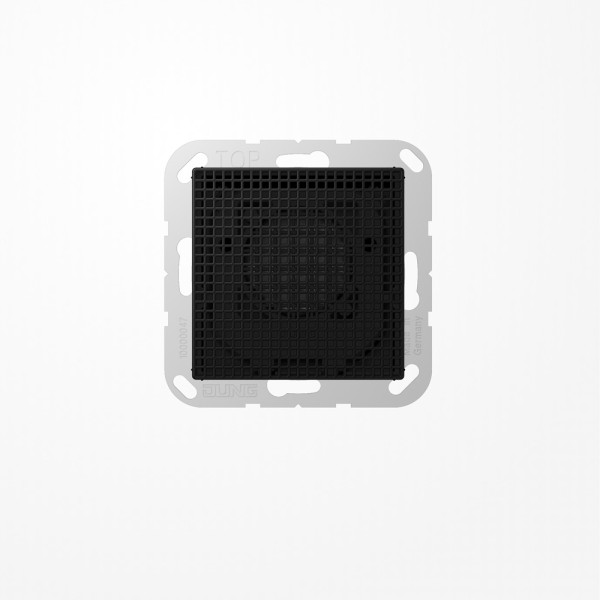 Jung A567-G3SWM 3-Klang-Gong, Serie A, graphitschwarz matt