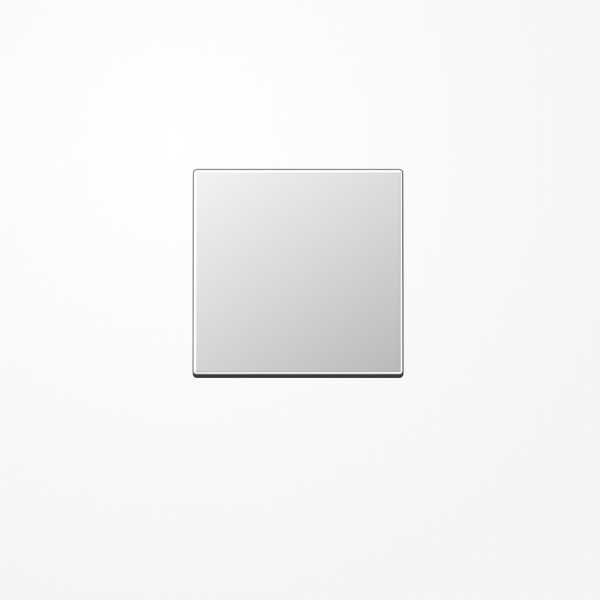 Jung A590AL Wippe, Duroplast lackiert, Serie A, aluminium