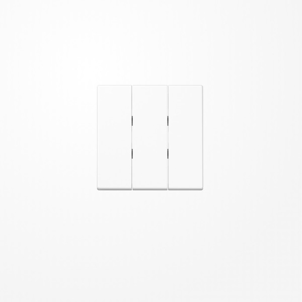 Jung A593BFWW Wippe, Thermoplast, Serie A, alpinweiß