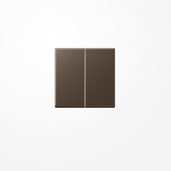 Jung A595MO Wippe, Duroplast lackiert, Serie A, mokka