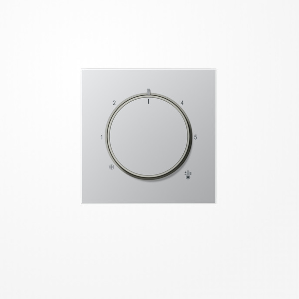 Jung AL1749 Abdeckung für Thermostat, Serie LS, Aluminium