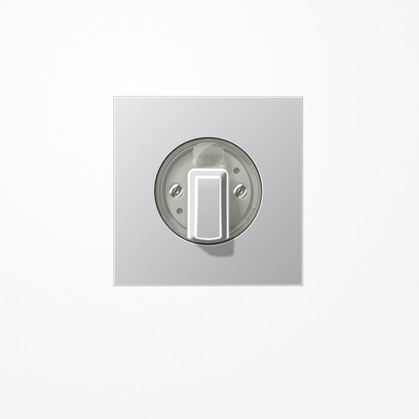 Jung AL1941 Abdeckung für Drehschalter, Serie LS, Aluminium