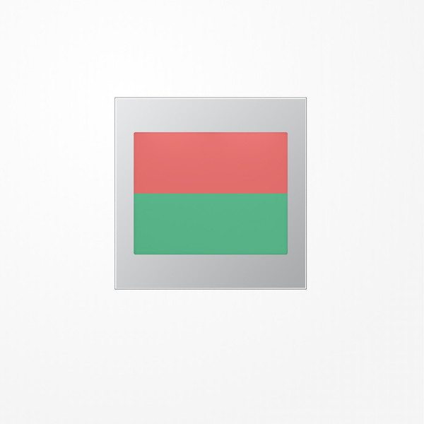 Jung AL2539-2LEDRG LED-Lichtsignal Ampelfunktion, rot und grün, Serie LS, Aluminium