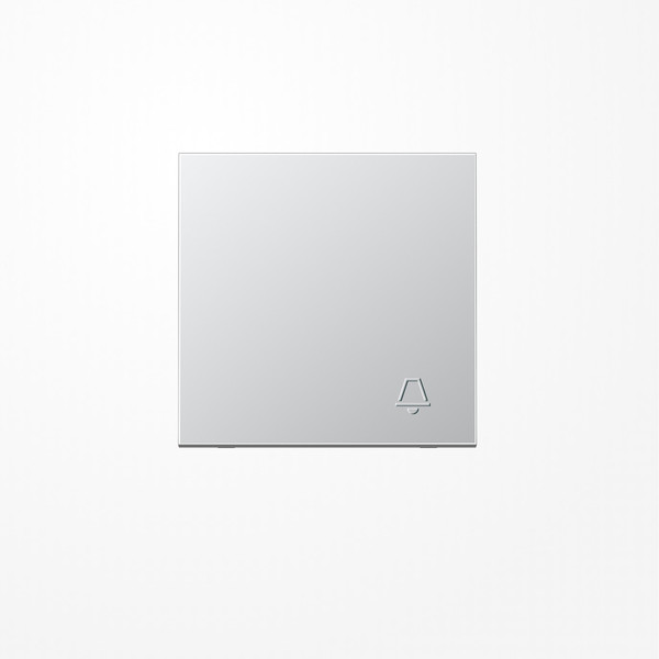 Jung AL2990KP Wippe, geprägtes Symbol Klingel, Serie LS, Aluminium