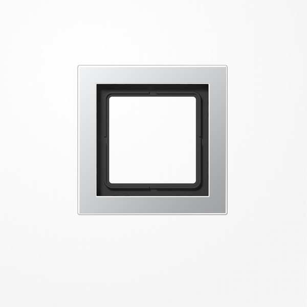 Jung ALD2981 Rahmen 1fach, senkrechte und waagerechte Montage, LS-DESIGN, Aluminium