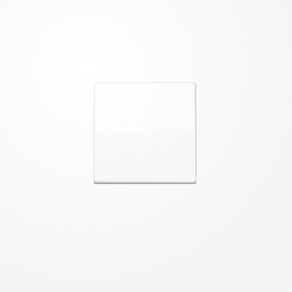 Jung AS1700WW LB-Management Taster 1fach, Duroplast, Serie AS, alpinweiß