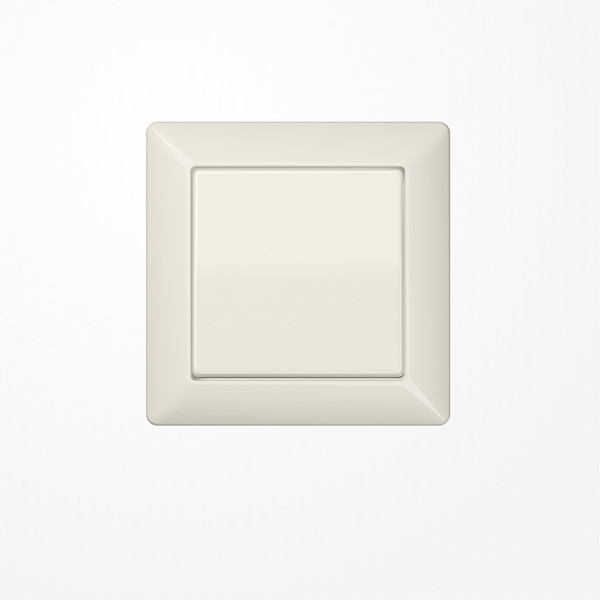 Jung AS590 Wippe mit Rahmen, Duroplast, Serie AS, weiß