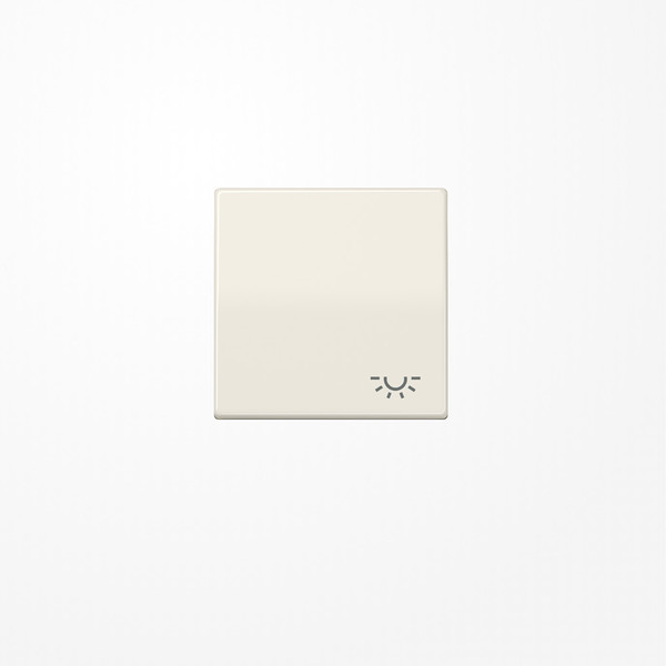 Jung AS591L Wippe, Symbol Licht, Duroplast, Serie AS, weiß