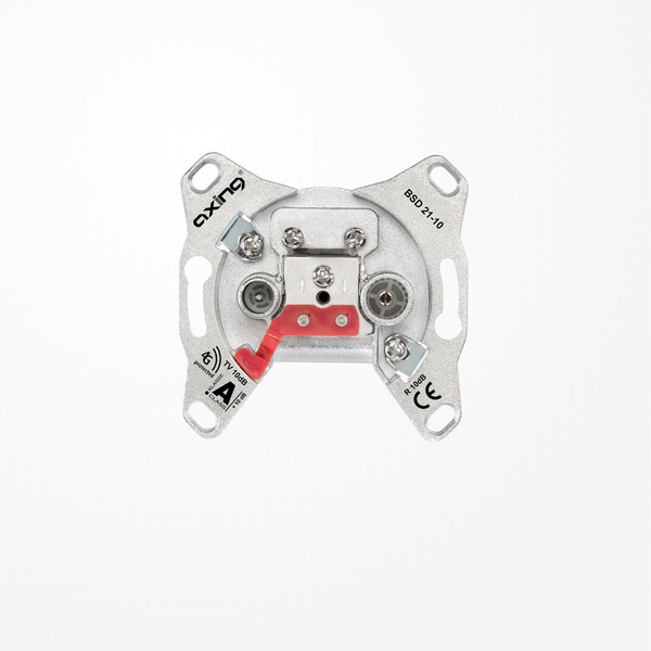 Jung BSD21-10 2-Loch Hyperbreitband-Durchgangsdose, 10,0 dB