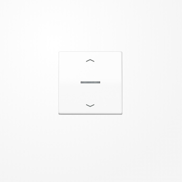 Jung BTA17101PWW JUNG HOME Taster 1fach, mit Pfeilsymbolen, Duroplast, Serie A, alpinweiß