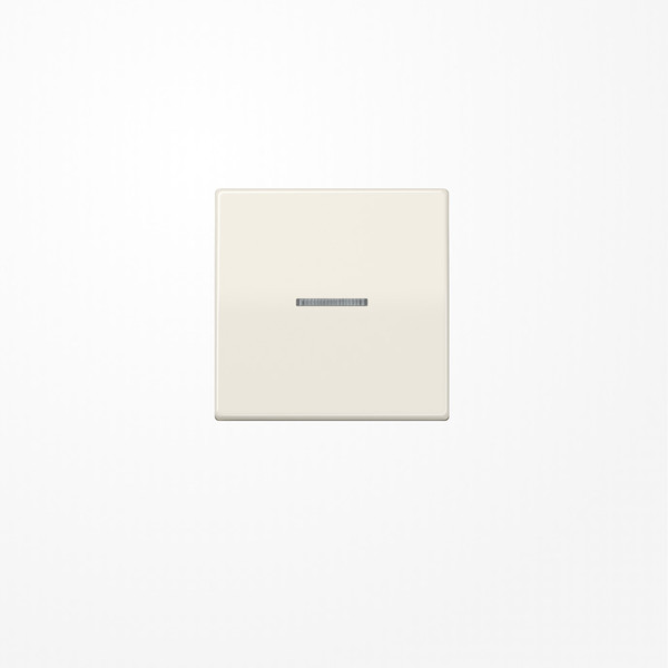 Jung BTAS17101 JUNG HOME Taster 1fach, Duroplast, Serie AS, weiß