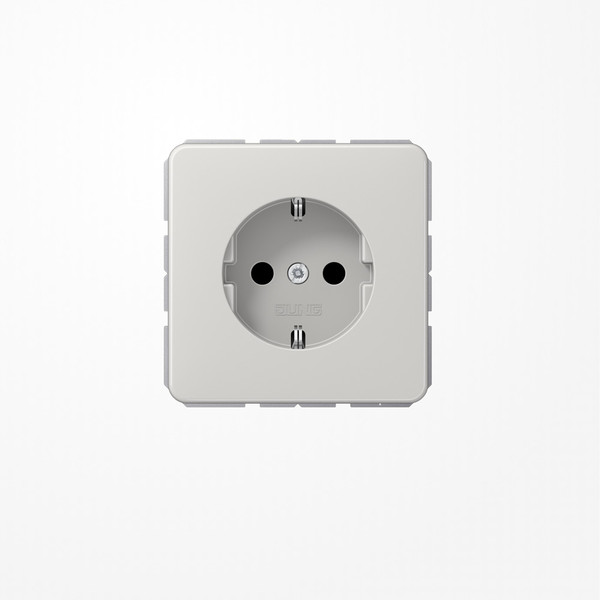 Jung CD1520LG SCHUKO-Steckdose, 16 A 250 V ~, Duroplast, Serie CD, lichtgrau
