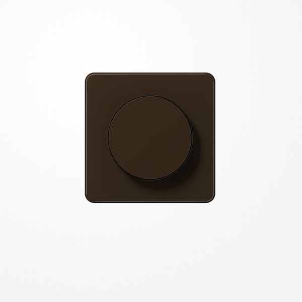 Jung CD1740BR Abdeckung mit Drehknopf, Duroplast, Serie CD, braun