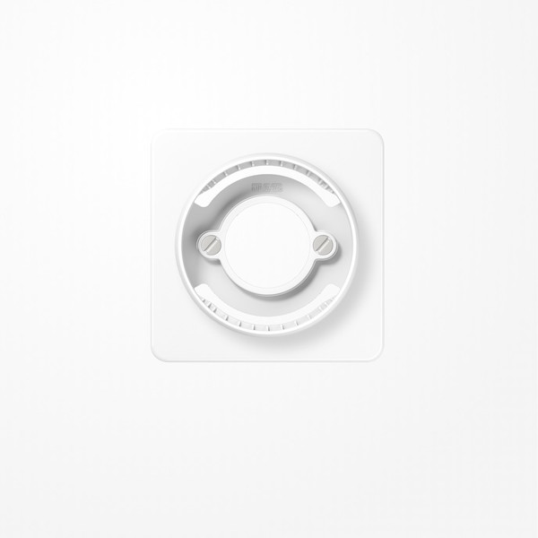 Jung CD537WW Abdeckung für Lichtsignale, Duroplast, Serie CD, alpinweiß