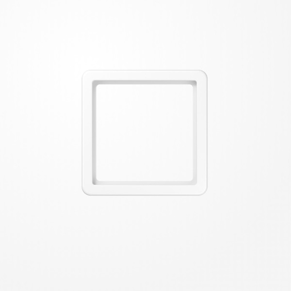 Jung CD561Z5WW Zwischenrahmen 55x55, Serie CD, alpinweiß