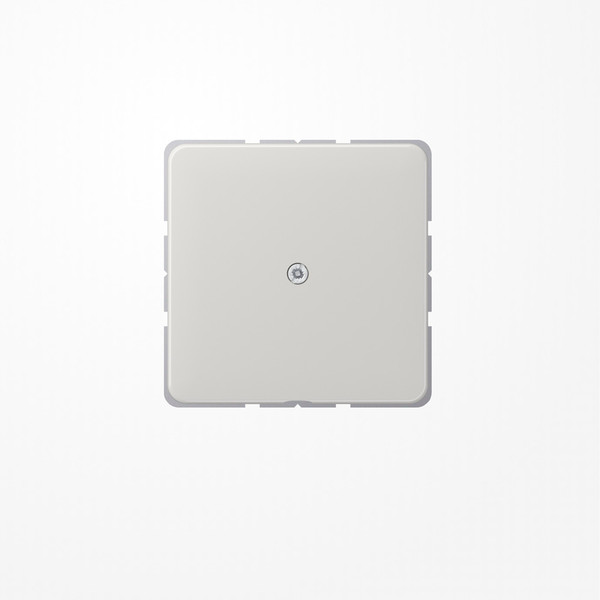 Jung CD590ALG Leitungsauslass mit Zugentlastung, Duroplast, Serie CD, lichtgrau