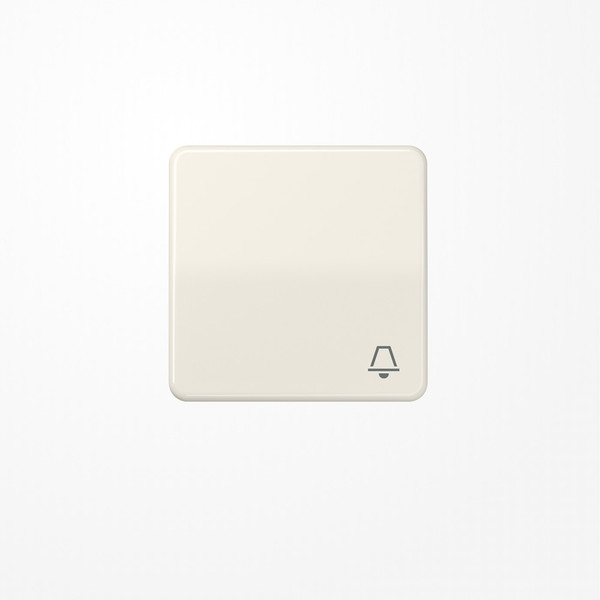 Jung CD590K Wippe, Symbol Klingel, Duroplast, Serie CD, weiß