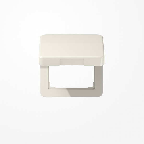 Jung CD590KL Klappdeckel, Thermoplast, Serie CD, weiß