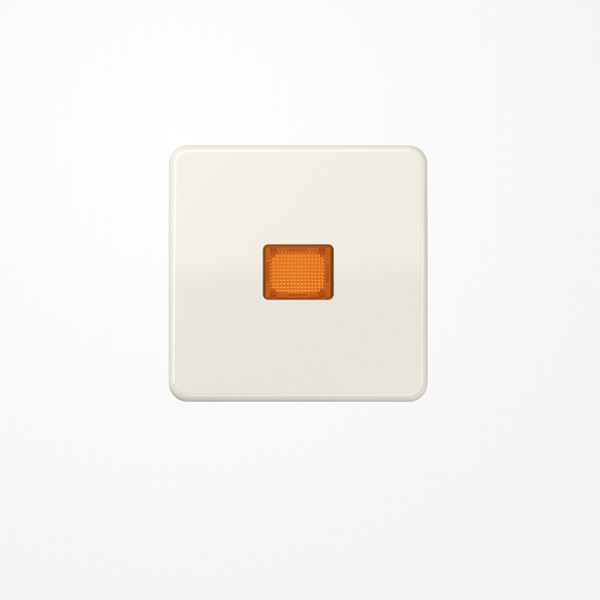 Jung CD590KO Wippe mit Lichtaustrittsfenster, Duroplast, Serie CD, weiß