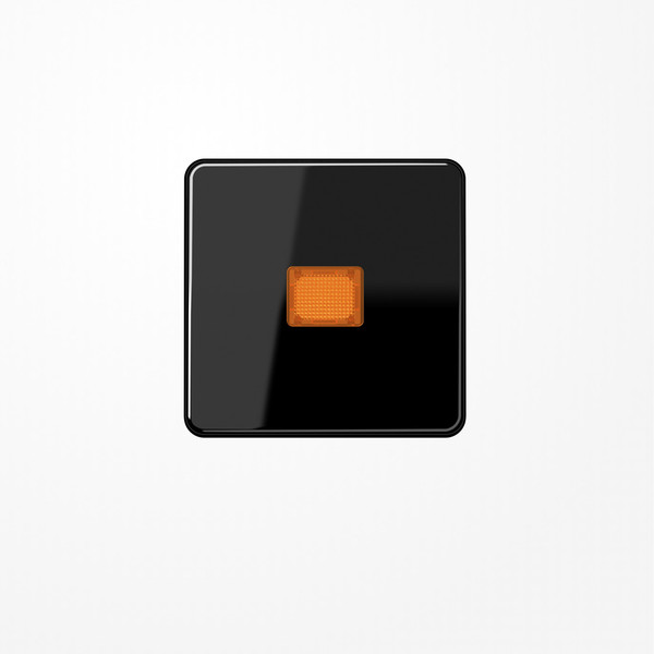 Jung CD590KOSW Wippe mit Lichtaustrittsfenster, Duroplast, Serie CD, schwarz