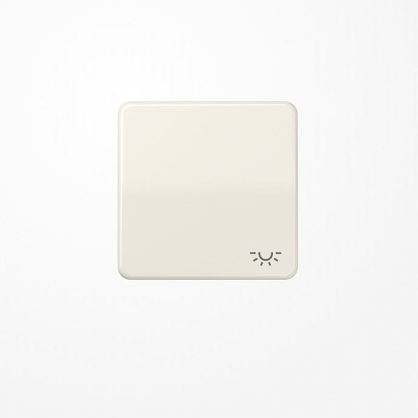 Jung CD590L Wippe, Symbol Licht, Duroplast, Serie CD, weiß