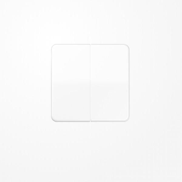 Jung CD595BFWW Wippe, Thermoplast, Serie CD, alpinweiß