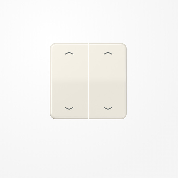 Jung CD595MP Wippe, mit 4 Pfeilsymbolen, Duroplast, Serie CD, weiß